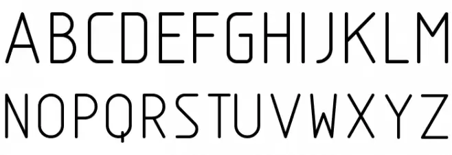 Nordica Light Шрифта ВЕРХНИЙ