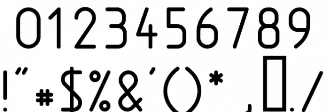 Nordica Font OTHER CHARS