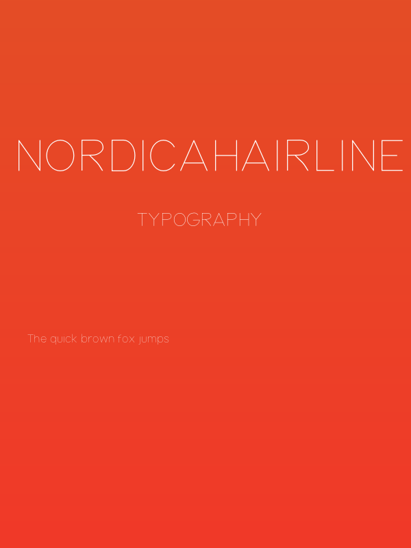 NordicaHairline Poster