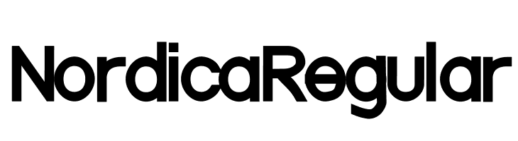 NordicaRegular Font
