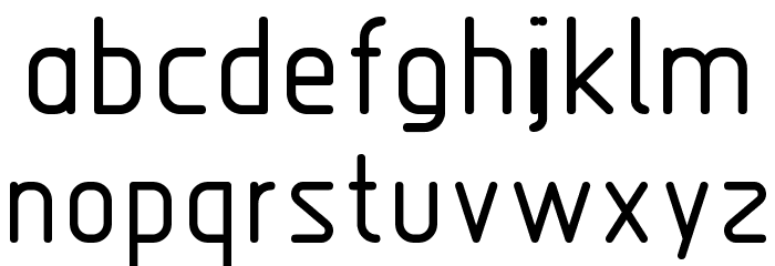 Nordica Font LOWERCASE