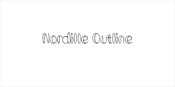 Nordille Outline Logo