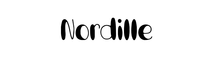 Nordille  baixar fontes gratis