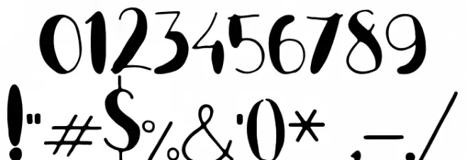 Nordille Font OTHER CHARS