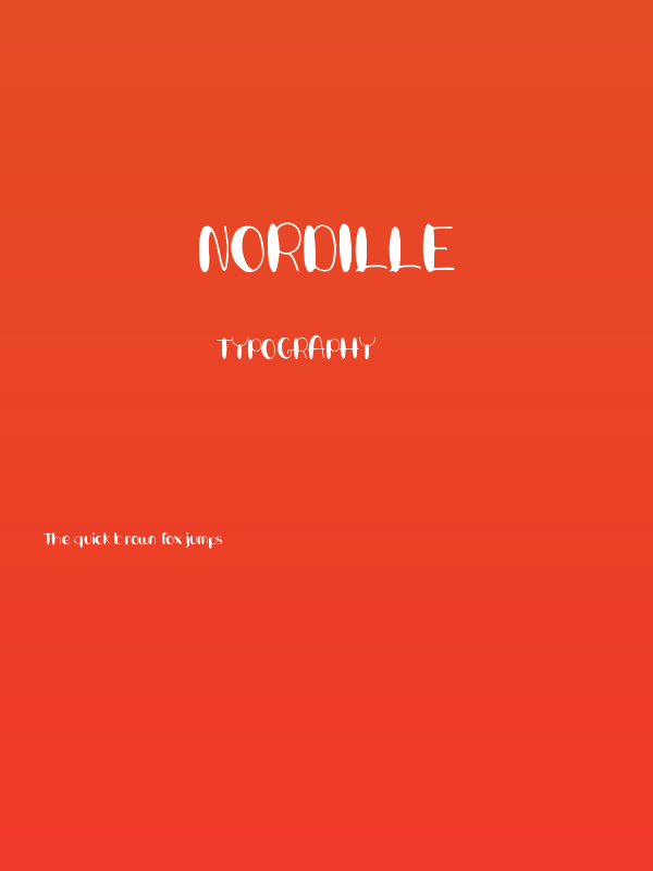 Nordille Poster