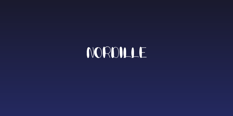 Nordille Social Header