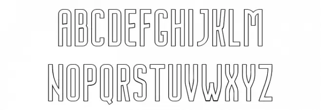 Nordin Free Outline Fuentes MINÚSCULAS