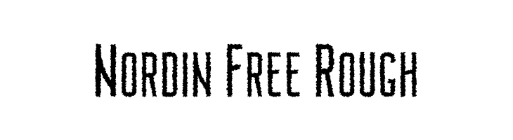 Nordin Free Rough  Descarca Fonturi Gratis