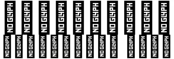 Nordin Slab Outline Font OTHER CHARS