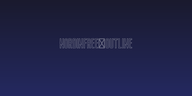NordinFree-Outline Social Header