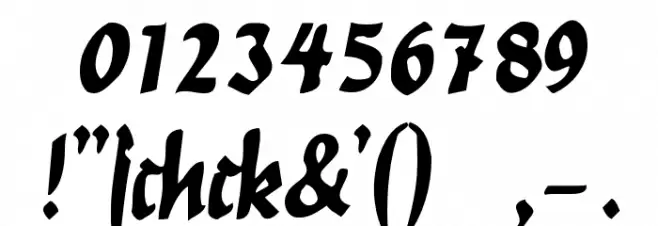 Nordland Font OTHER CHARS