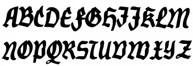 Nordland Font Litere mari
