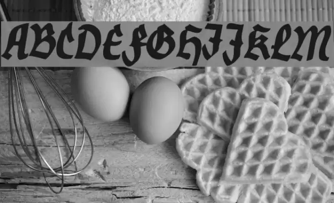 Nordland Font examples