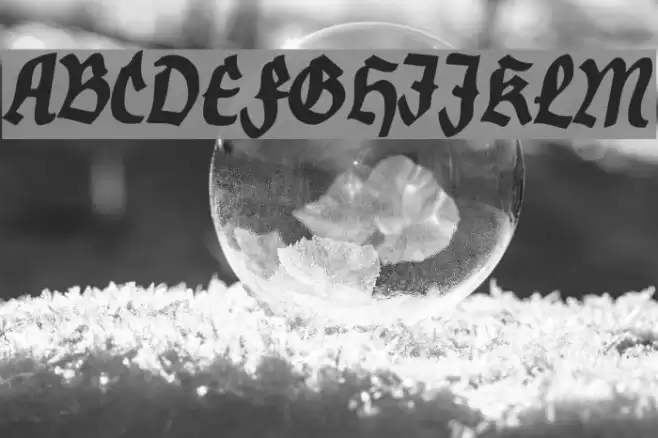 Nordland Font examples