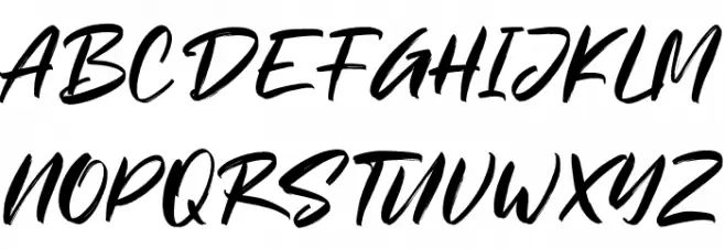 Nordstall Free Regular Schriftart Groß