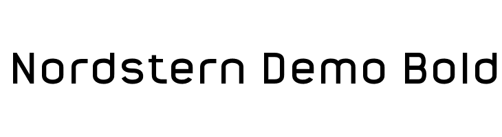 Nordstern Demo Bold  免费字体下载