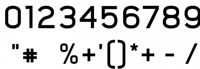 Nordstern Demo Bold Font OTHER CHARS