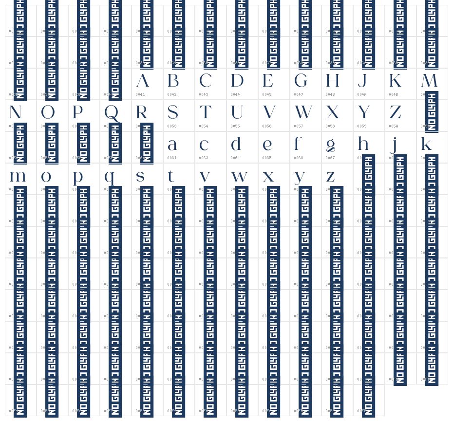 Norelli Demo Black Character Map