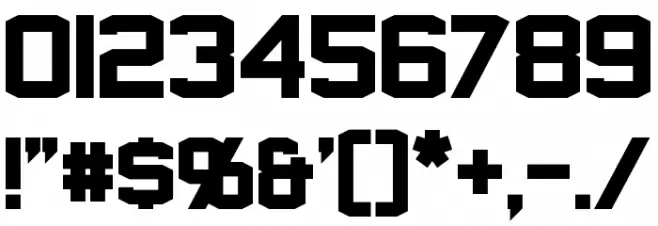 Norfolk Bold Font OTHER CHARS