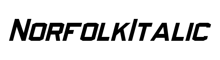 Norfolk Italic  لخطوط تنزيل