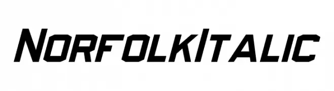 Norfolk Italic  नि: शुल्क फ़ॉन्ट्स डाउनलोड