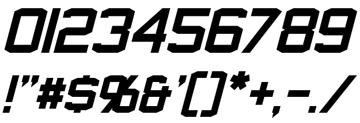 Norfolk Italic Font OTHER CHARS
