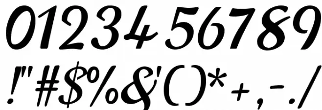 Norican Regular Font OTHER CHARS