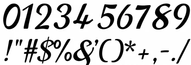 Norican Font OTHER CHARS