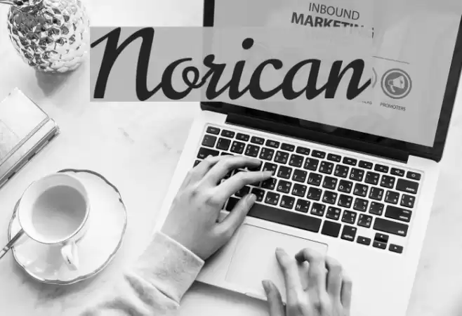 Norican Font examples