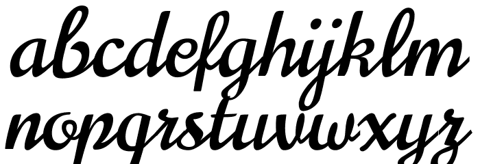 Norican Font LOWERCASE