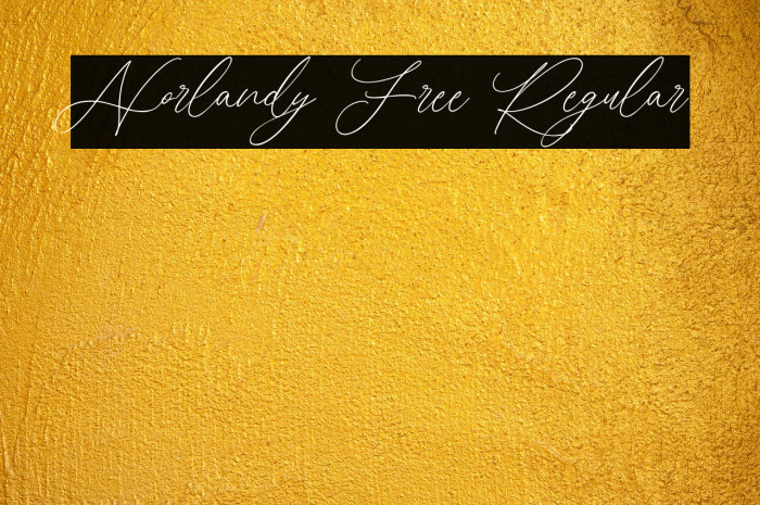 Norlandy Free Regular Example 2