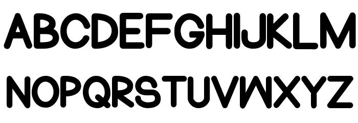 Normal Sometimes Regular Font LOWERCASE