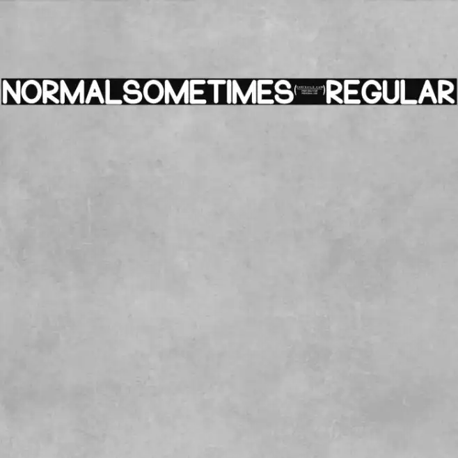 NormalSometimes-Regular Example 2