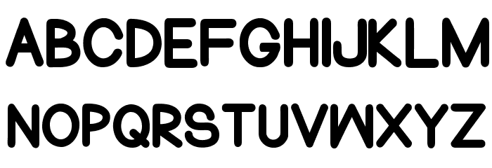 NormalSometimes-Regular Font LOWERCASE