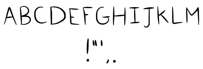 Normalcomicfont Regular Font OTHER CHARS
