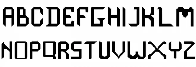 Normald Regular Schriftart Groß