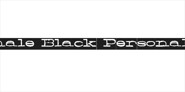 Normale Black Personal Use Logo