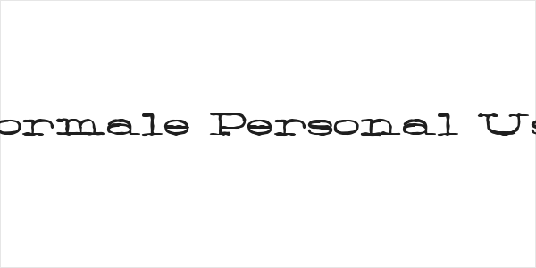 Normale Personal Use Logo