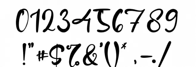 Norman Kane Font OTHER CHARS