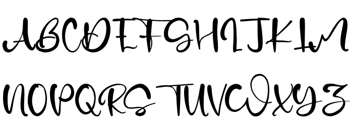 NormanKane フォント 大文字