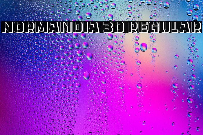 Normandia 3D Regular Example 2