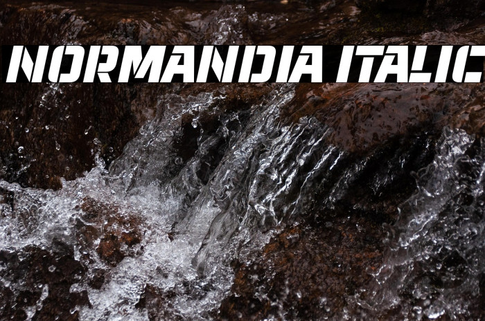 Normandia Italic Example 1