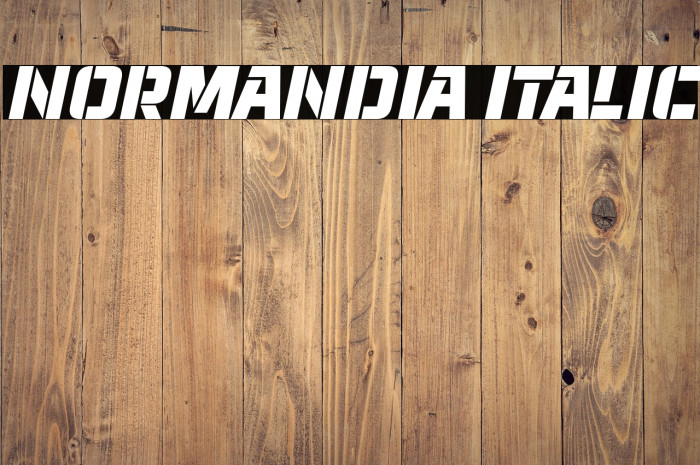 Normandia Italic Example 3