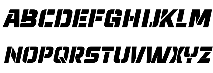 Normandia Italic Font LOWERCASE