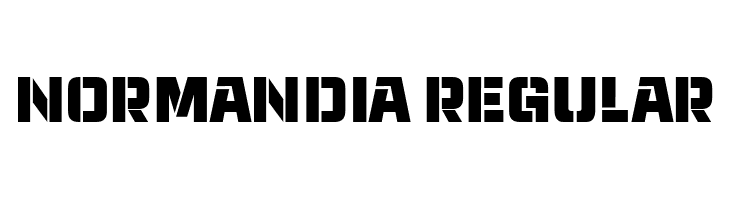Normandia Regular  Скачать бесплатные шрифты