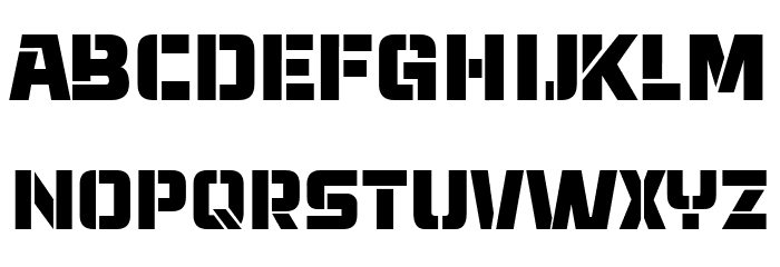 Normandia Regular Font LOWERCASE
