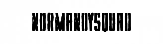 Normandy Squad  Frei Schriftart Herunterladen
