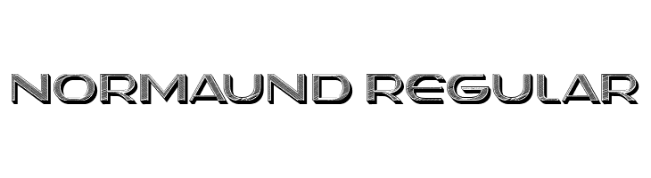 Normaund Regular  font caratteri gratis