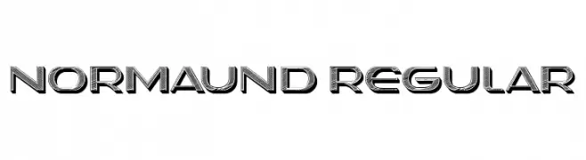 Normaund Regular  font caratteri gratis