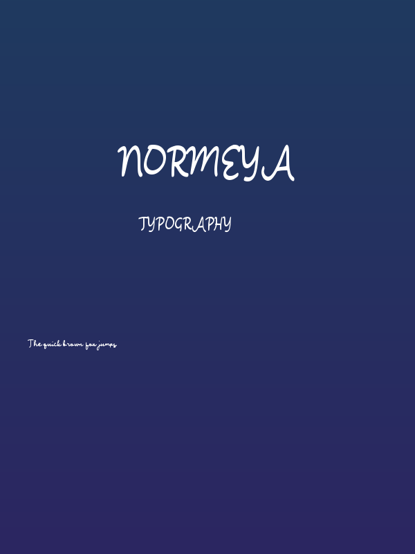 Normeya Poster